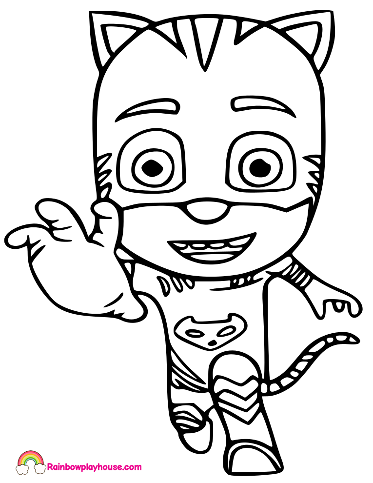 Pj Mask Catboy Printable Coloring Page 765x990 Pj Mask Catboy Printable Coloring Page