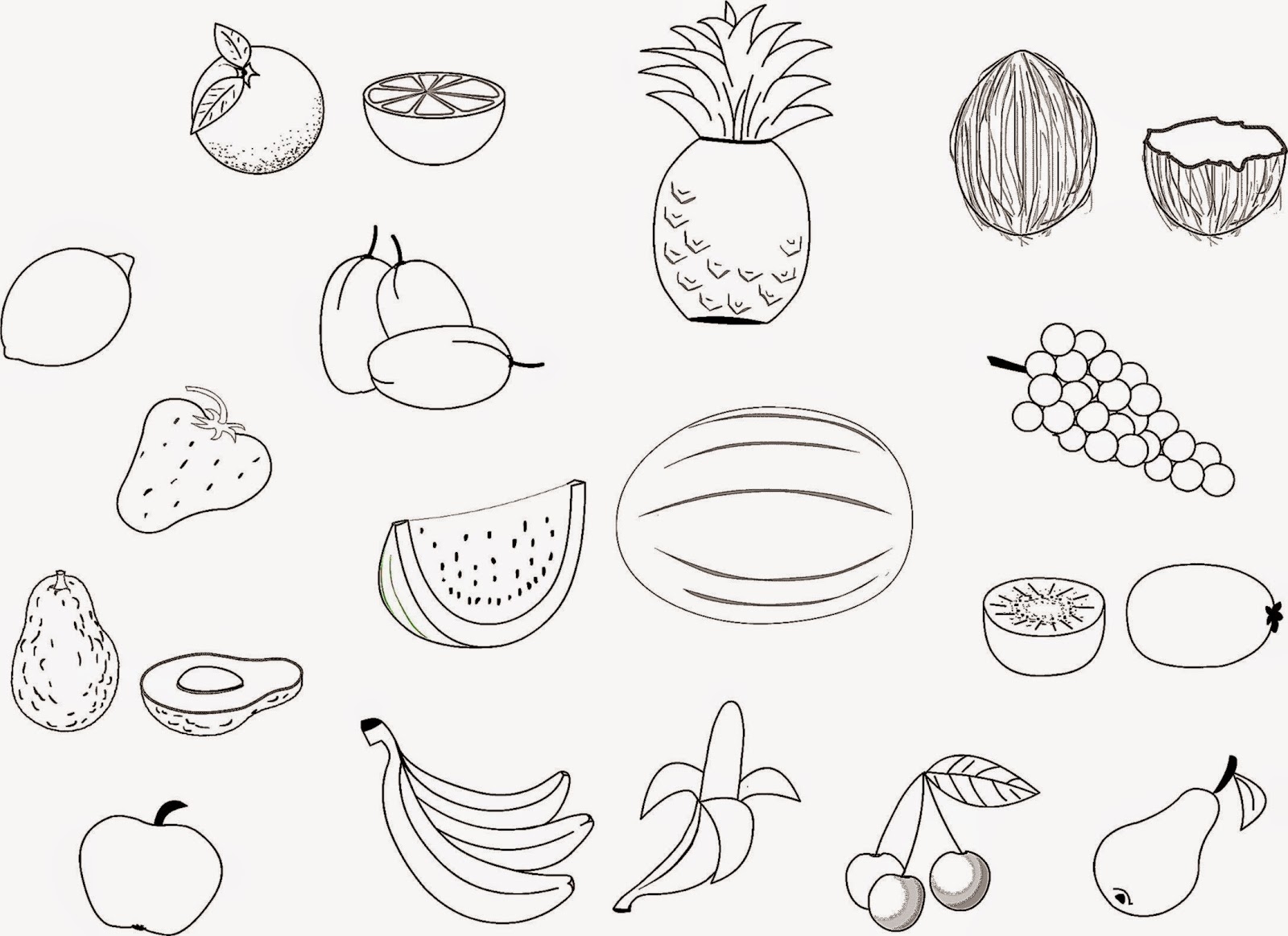 Awesome Cute Fruit Coloring Pages Gallery Printable Coloring Sheet 1600x1163 Awesome Cute Fruit Coloring Pages Gallery Printable Coloring Sheet