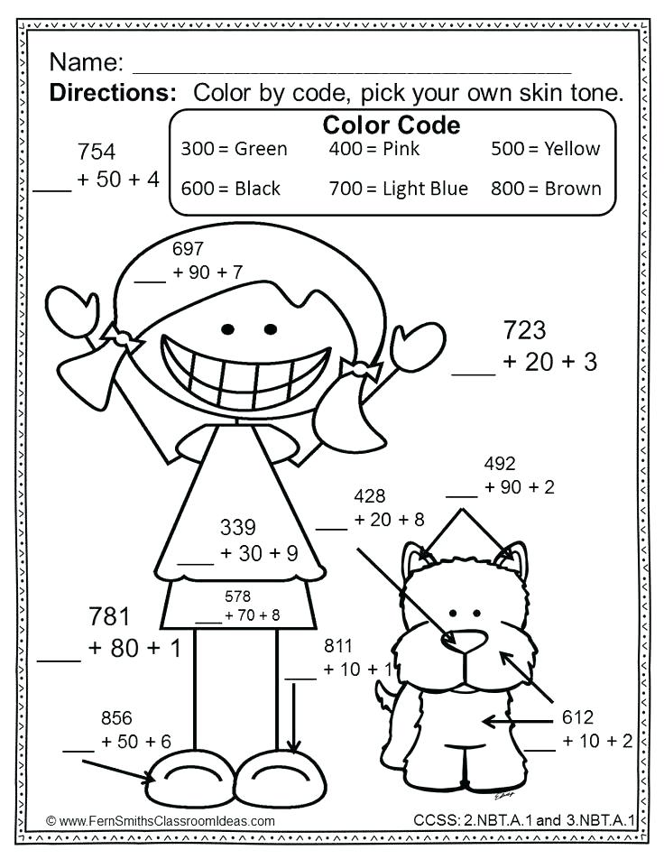 Place Value Coloring Pages at GetColorings.com | Free printable ...