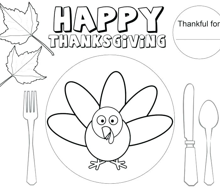 Thanksgiving Placemat Coloring Page I Am Thankful For My Home 700x600 Thanksgiving Placemat Coloring Page I Am Thankful For My Home