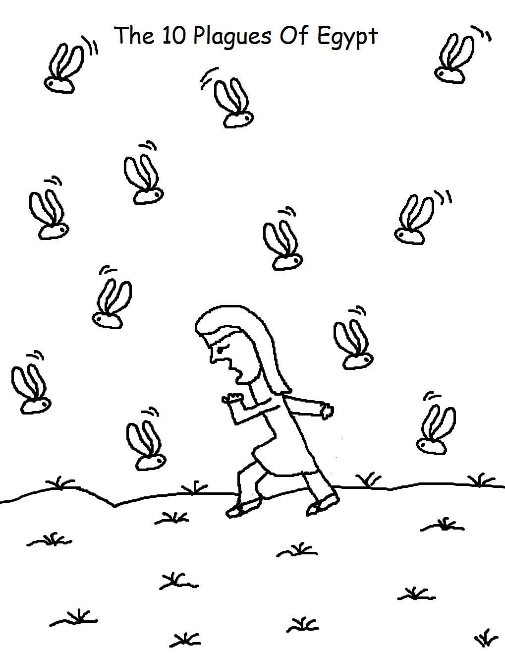 1019x1319 10 Plagues Ten Plagues Of Egypt Coloring Pages