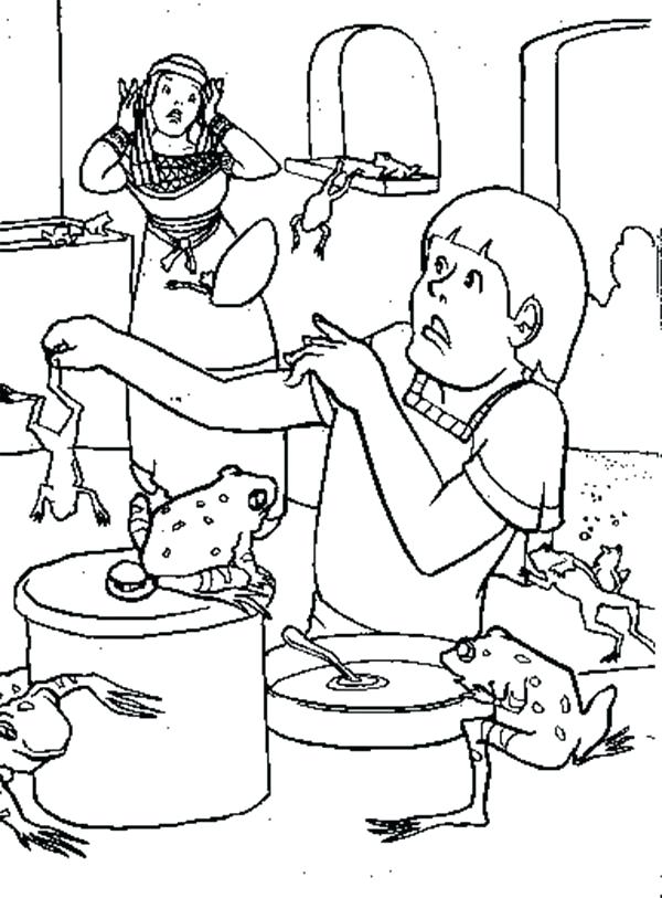 600x813 Egypt Coloring Page Frogs Is All Over The Place In Plagues