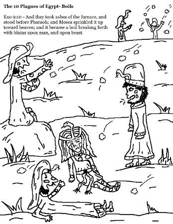 348x450 The 10 Plagues Of Egypt Coloring Pages 10 Plagues
