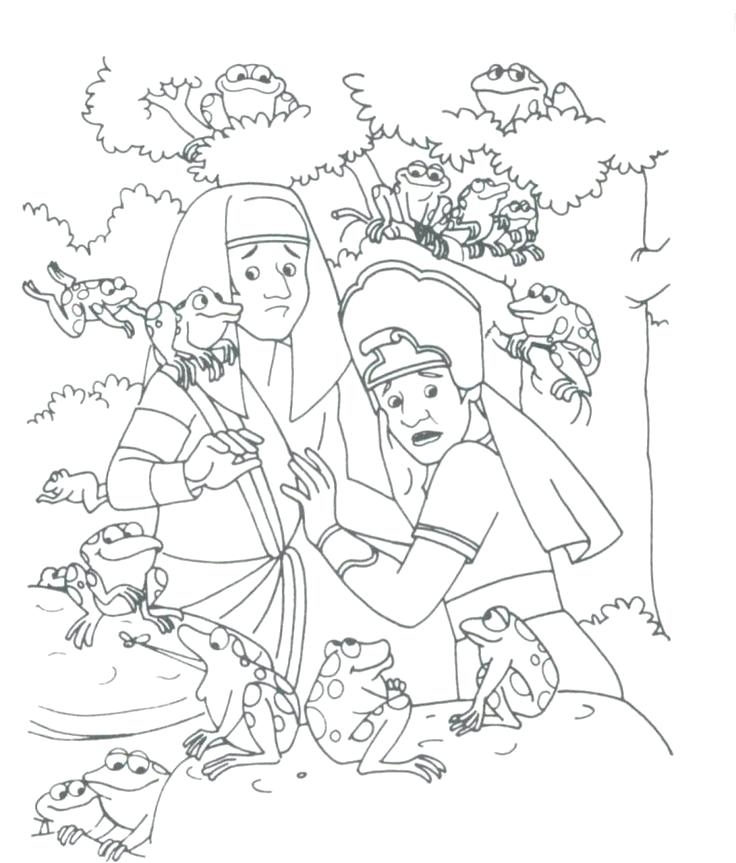 736x863 10 Plagues Of Egypt Coloring Pages Ten Plagues Coloring Pages 10