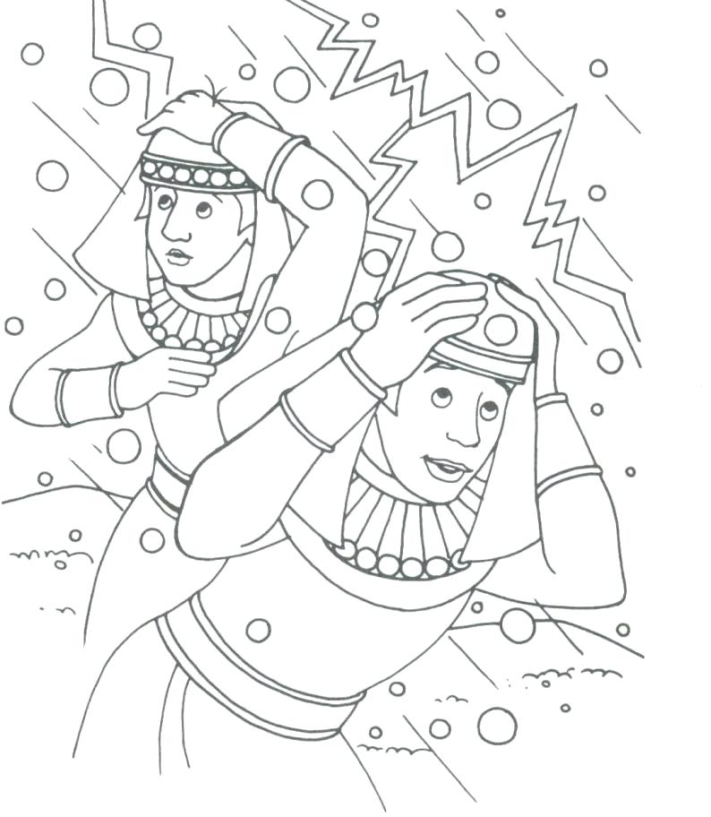794x912 10 Plagues Of Egypt Colouring Pages Moses Plagues Coloring Pages