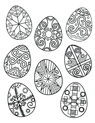 Easter Eggs Colouring Pages To Print Luxury Complicated Coloring 392x507 Easter Eggs Colouring Pages To Print Luxury Complicated Coloring