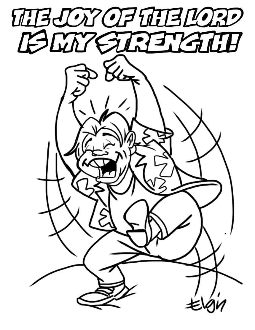 860x1112 Best The Joy Of Lord Is My Strength Ud Cartoon U Coloring Page