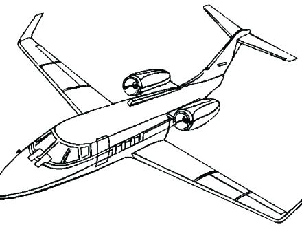 440x330 Airplane Coloring Pages Free Word Format Free Coloring Airplane