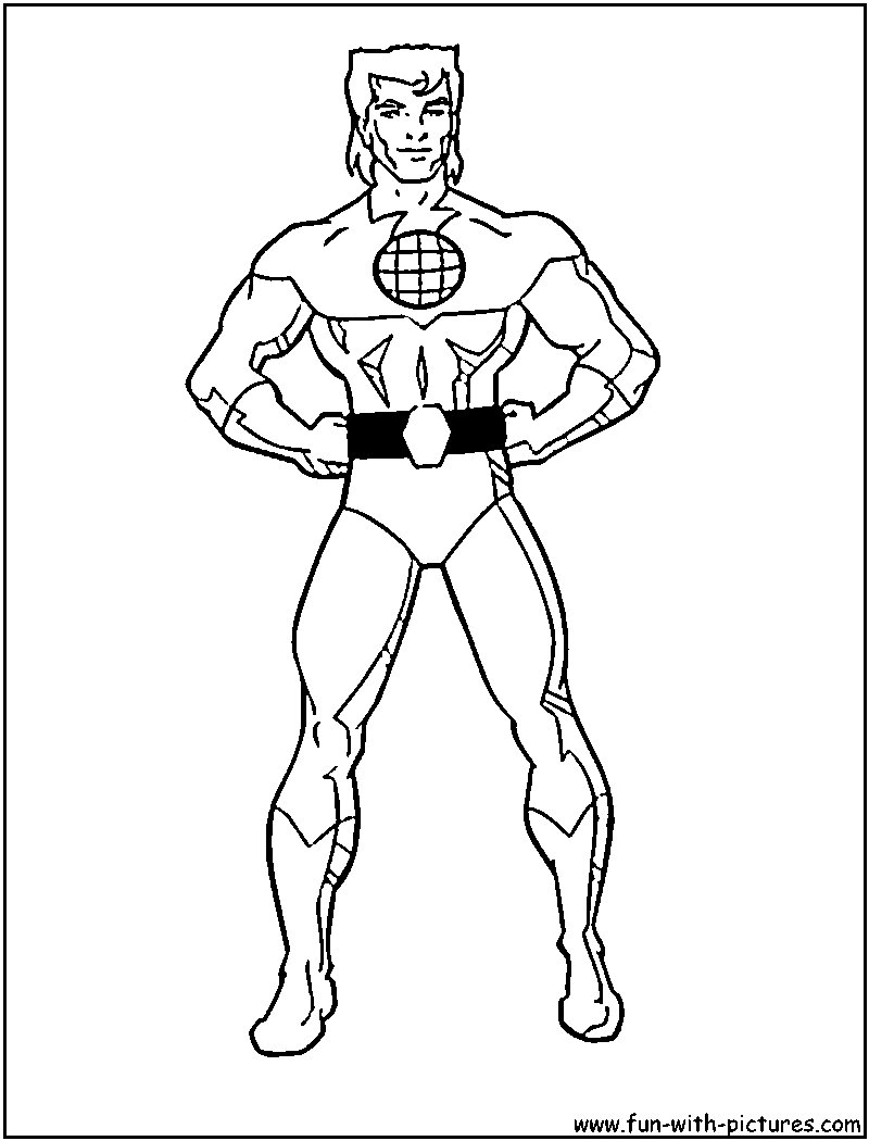 800x1050 Captain Planet Coloring Pages