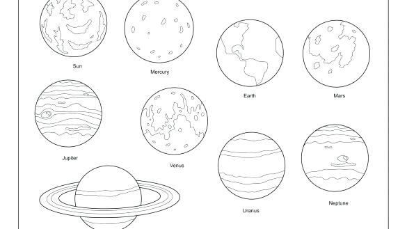 585x329 Planet Coloring Page Free Coloring Pages Printable Pictures