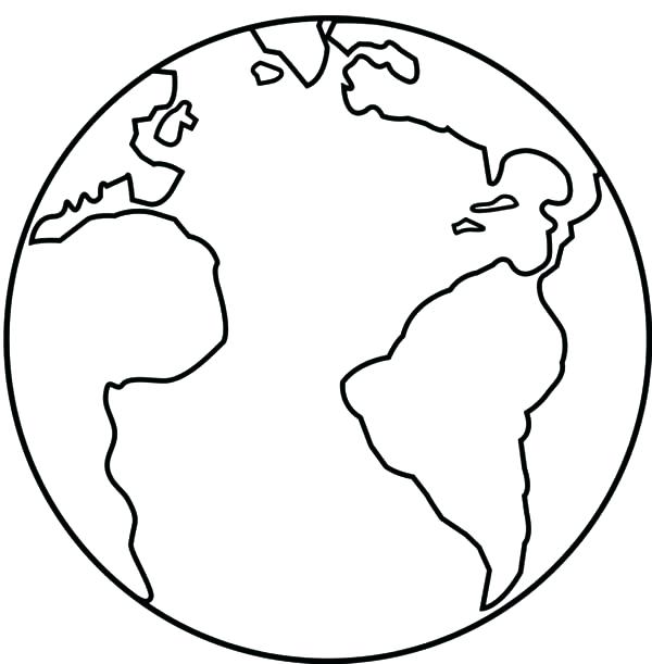 600x611 Planet Coloring Page Homey Ideas Earth Coloring Pages Printable