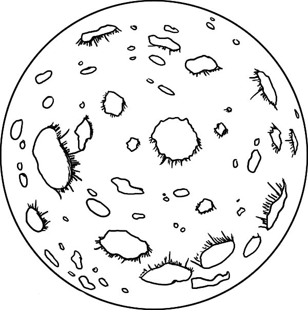 600x604 Planet Mars Coloring Pages For Kids Planet Mars Coloring Pages