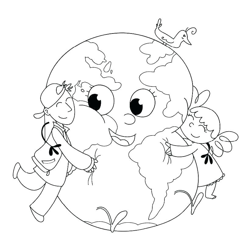 Planet Coloring Pages For Kids at GetColorings.com | Free printable ...