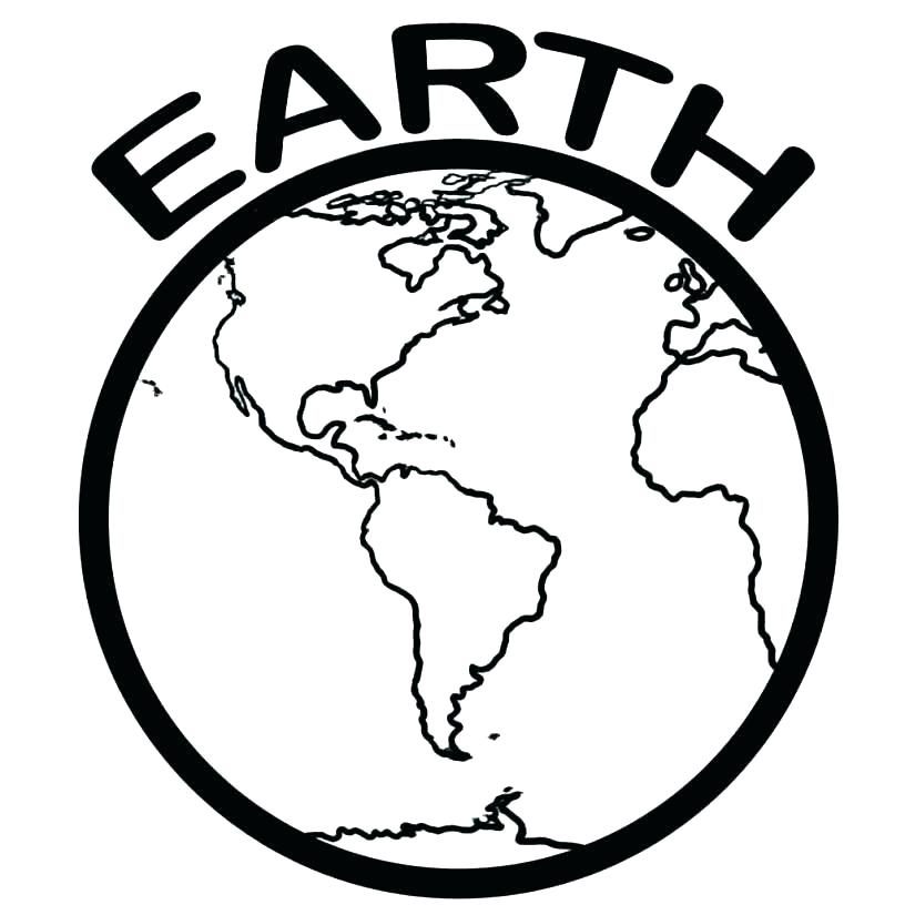 Planet Earth Coloring Page 13 816x816 Planet Earth Coloring Page 13
