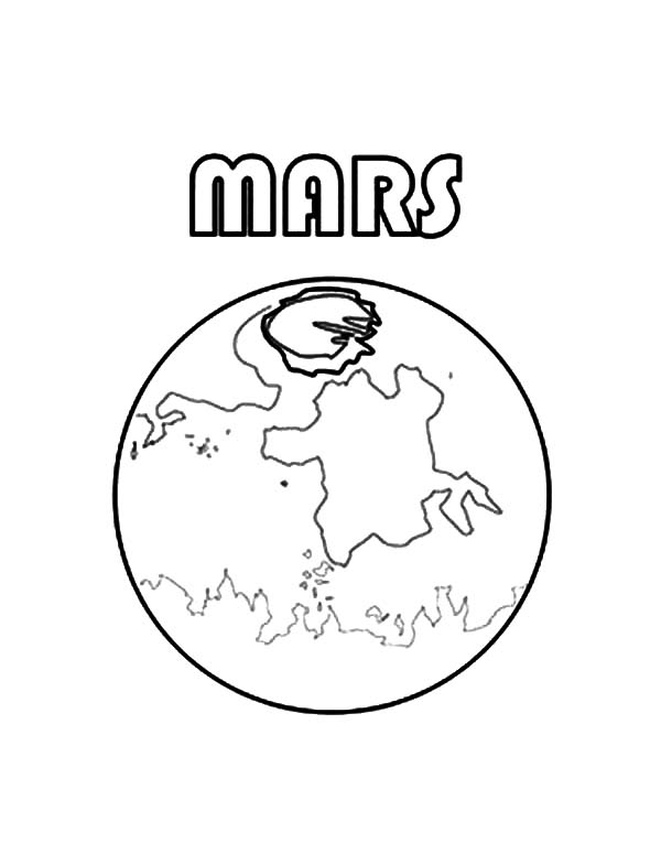 Picture Of Planet Mars Coloring Pages Color Luna 600x775 Picture Of Planet Mars Coloring Pages Color Luna