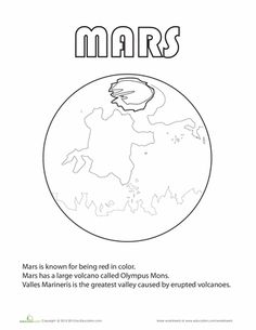Planet Mars Activity For Kids Mars Printoutcoloring Page 236x305 Planet Mars Activity For Kids Mars Printoutcoloring Page