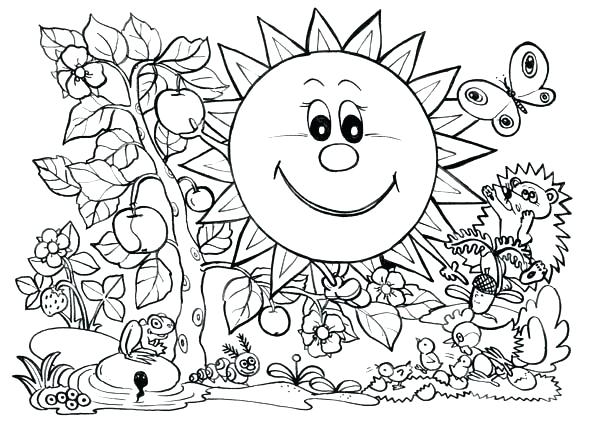 600x425 Parts Of A Plant Coloring Page Parts Of Plants Song Grade Teaching