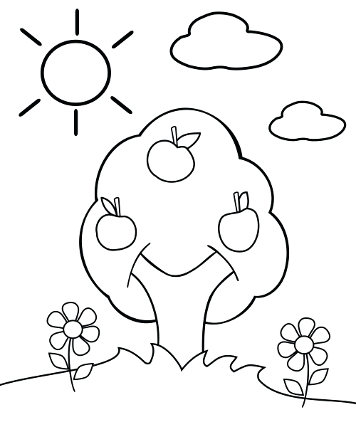 Plant Coloring Pages Preschool In Amusing Draw Page Kids Sheets 500x600 Plant Coloring Pages Preschool In Amusing Draw Page Kids Sheets