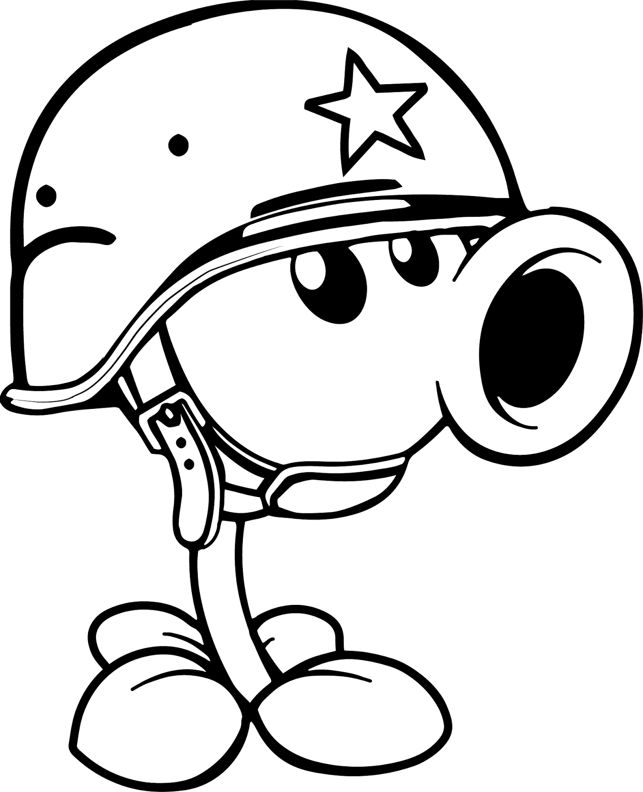 Plants Vs Zombies Coloring Pages 4 Hernan 1300x1600 Plants Vs Zombies Coloring Pages 4 Hernan