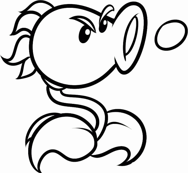 Plain Decoration Plants Vs Zombies Coloring Pages Plants Vs 600x553 Plain Decoration Plants Vs Zombies Coloring Pages Plants Vs
