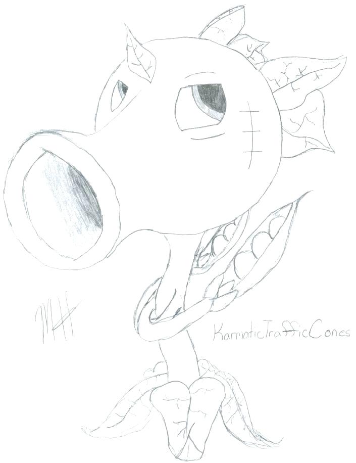705x916 Plants Vs Zombies Coloring Pages Unique Plants Vs Zombies Coloring