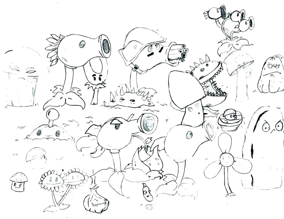 Free Coloring Pages Plants Vs Zombies Free Coloring Pages Plants 995x768 Free Coloring Pages Plants Vs Zombies Free Coloring Pages Plants
