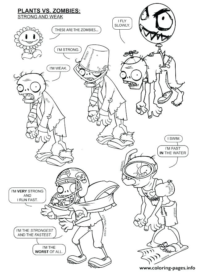 Free Coloring Pages Plants Vs Zombies Strong And Weak Plants Vs 648x882 Free Coloring Pages Plants Vs Zombies Strong And Weak Plants Vs