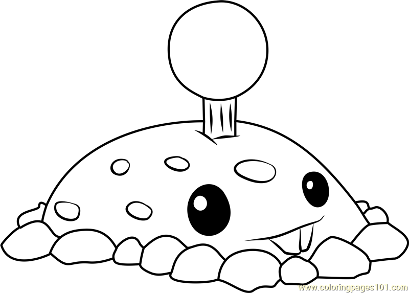 Plants Vs. Zombies Coloring Pages 800x573 Plants Vs. Zombies Coloring Pages