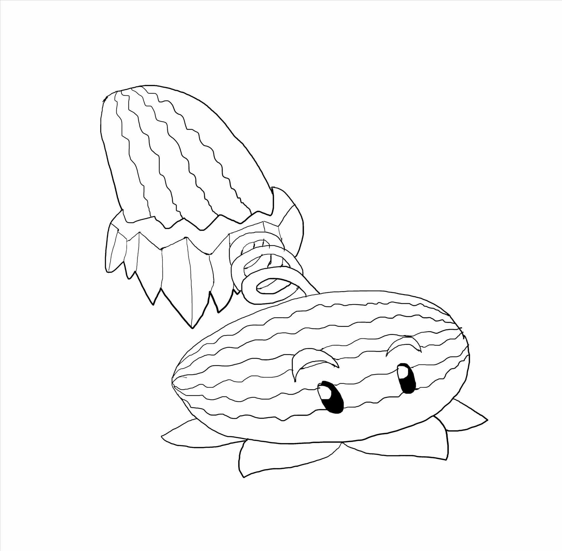 1899x1861 Plants Vs Zombies 2 Coloring Pages