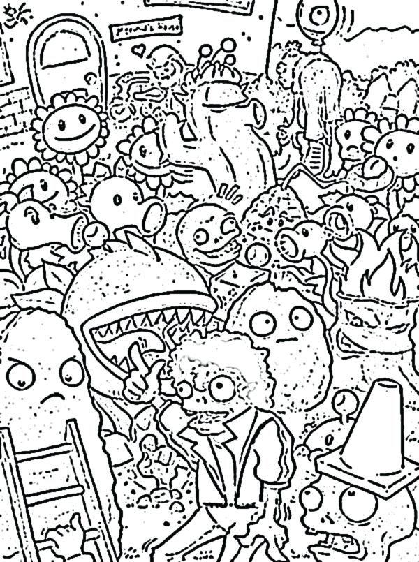 600x805 Coloring Pages Plants