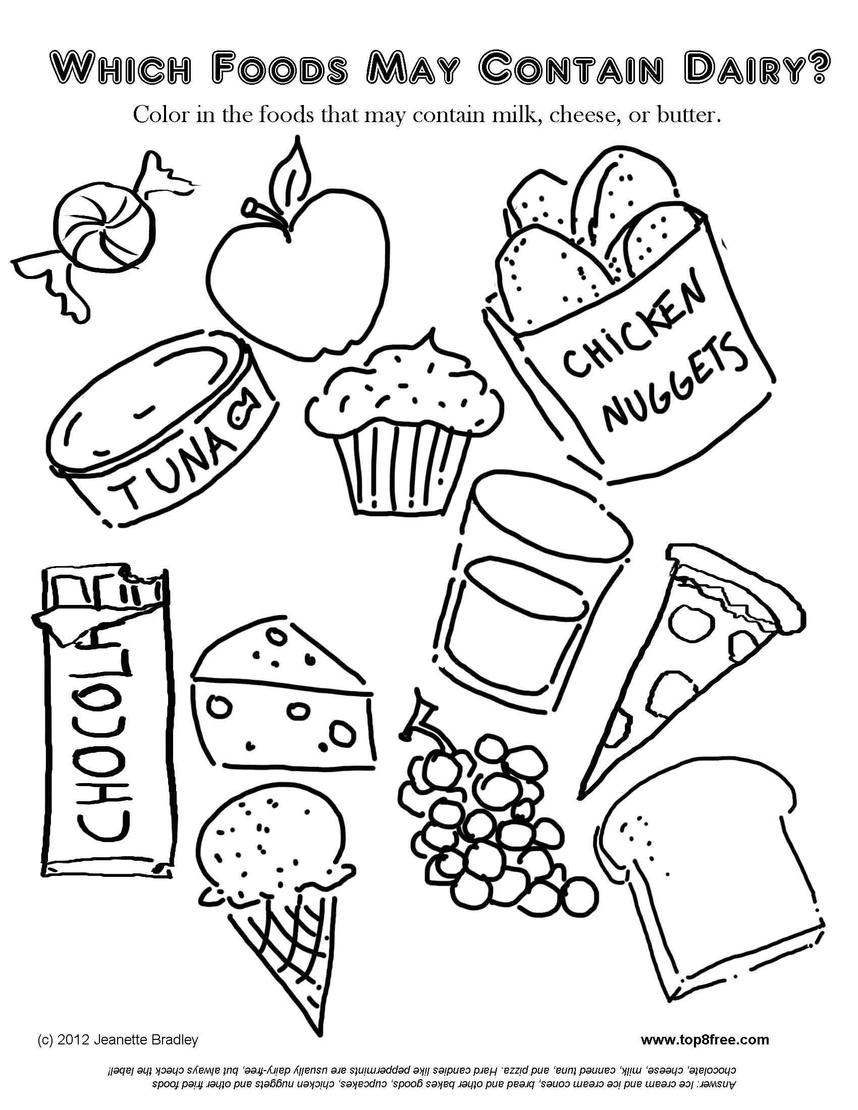 Elegant Food Coloring Pages To Print Vitlt Free Coloring Pages 1700x2200 Elegant Food Coloring Pages To Print Vitlt Free Coloring Pages