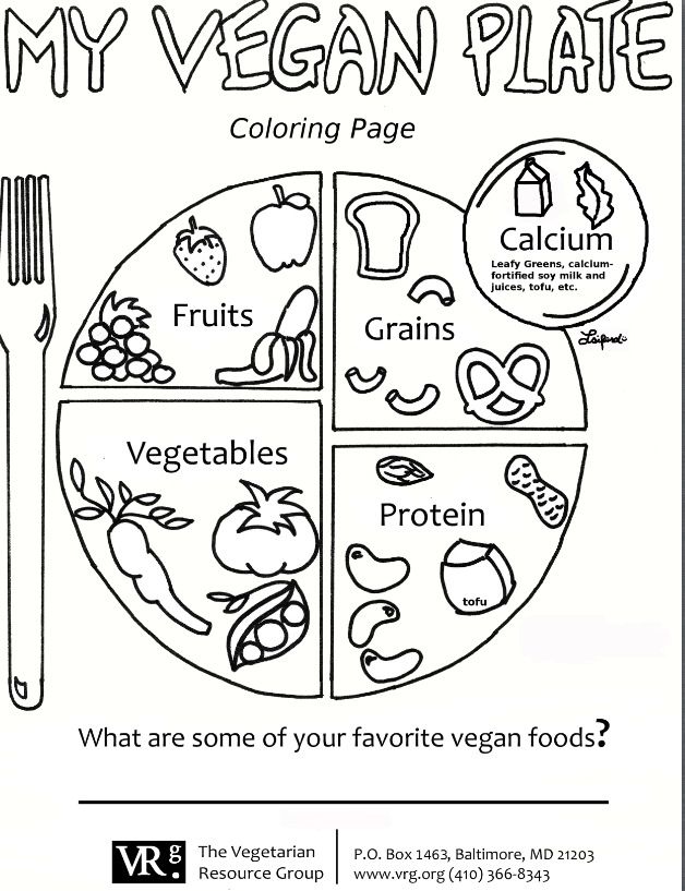 Plate Of Food Coloring Page at GetColorings.com | Free printable ...