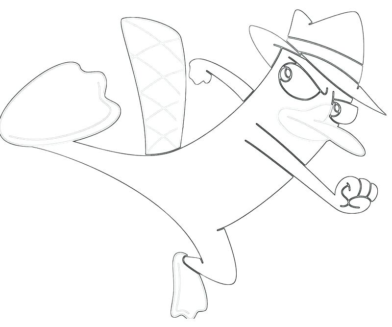 Platypus Coloring Page at GetColorings.com | Free printable colorings ...