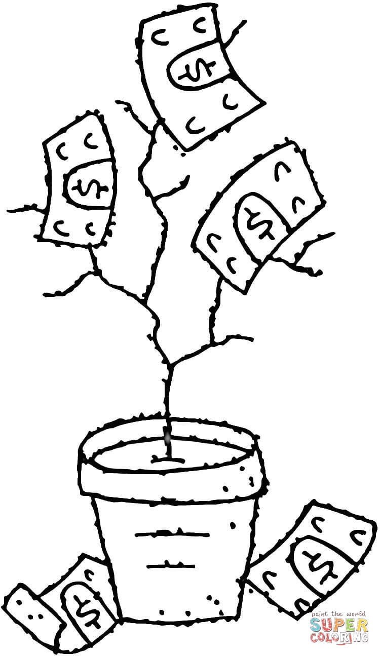 Money Tree Coloring Page Free Printable Coloring Pages Money 750x1295 Money Tree Coloring Page Free Printable Coloring Pages Money