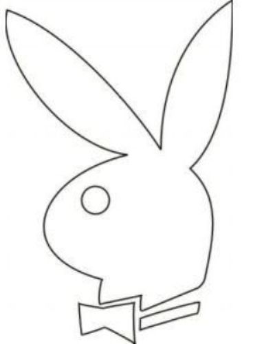 400x500 Playboy Bunny Head Template Play Boy Playboy Bunny