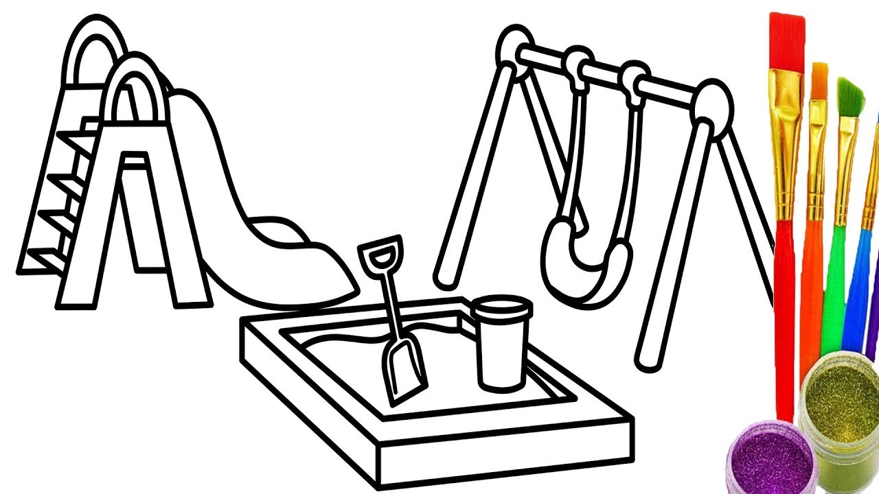 Learn Colors For Childrens With Draw Playground Coloring Pages How 1280x720 Learn Colors For Childrens With Draw Playground Coloring Pages How