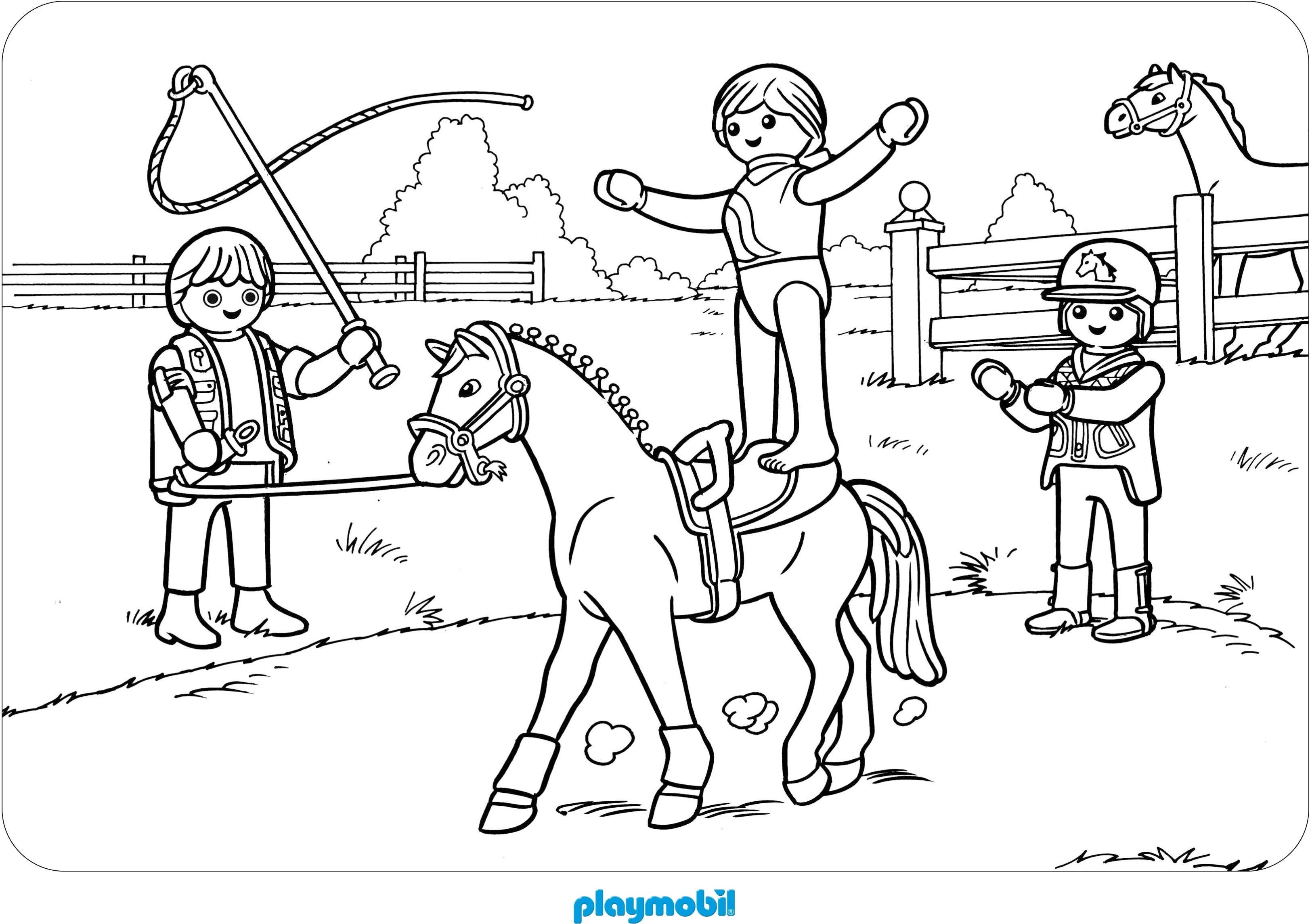 3245x2289 Playmobil Ausmalbilder.jpg Basteln Mit Kindern