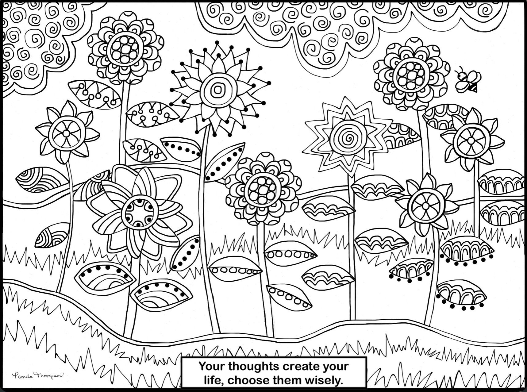 1718x1278 Another One Of My Free Coloring Pages! Please Print, Share Amp Color