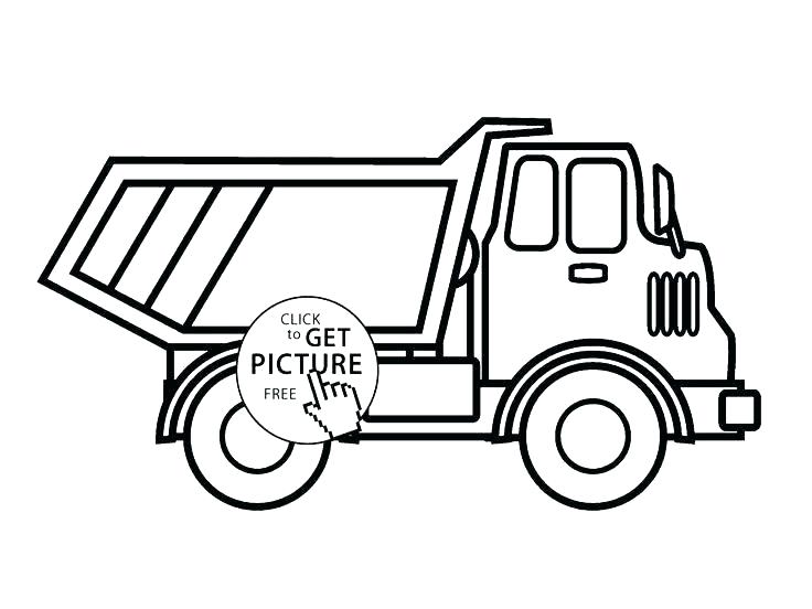 Dump Truck Coloring Page Printable Truck Coloring Pages Monster 736x552 Dump Truck Coloring Page Printable Truck Coloring Pages Monster