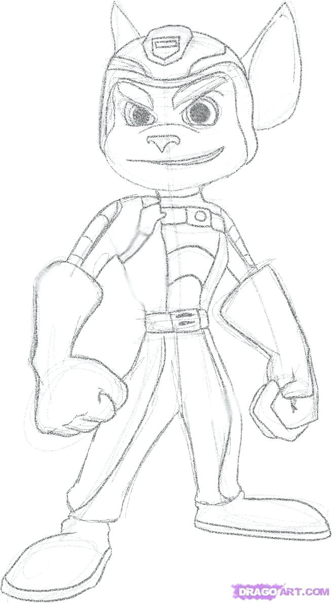 655x1191 Ratchet And Clank Coloring Pages Plumber Colouring Sheets