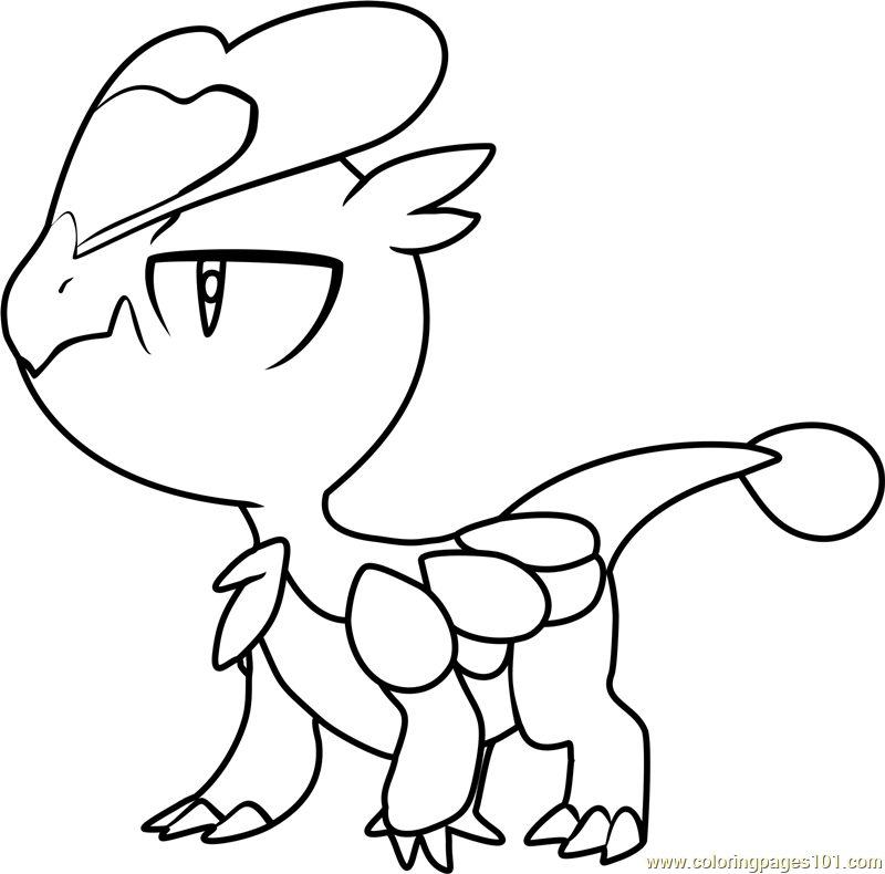 Jangmo O Pokemon Sun And Moon Coloring Page 800x790 Jangmo O Pokemon Sun And Moon Coloring Page