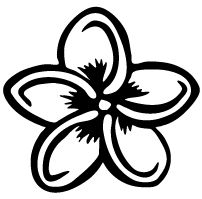 Plumeria Stained Glass 202x199 Plumeria Stained Glass