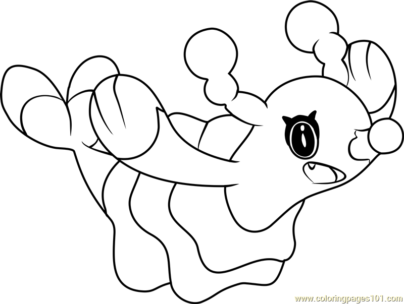 Brionne Pokemon Sun And Moon Coloring Page 800x603 Brionne Pokemon Sun And Moon Coloring Page