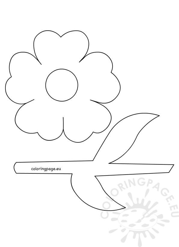 Plumeria Flower Coloring Pages