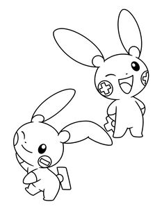 236x304 Pokemon Advanced Coloring Pages Color Pokemon Pikachu Pichu