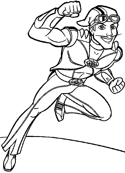 Lazy Town Printable Coloring Pages 435x600 Lazy Town Printable Coloring Pages
