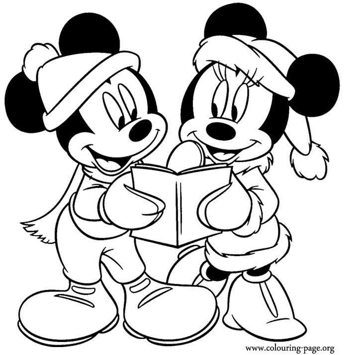Pluto Christmas Coloring Pages