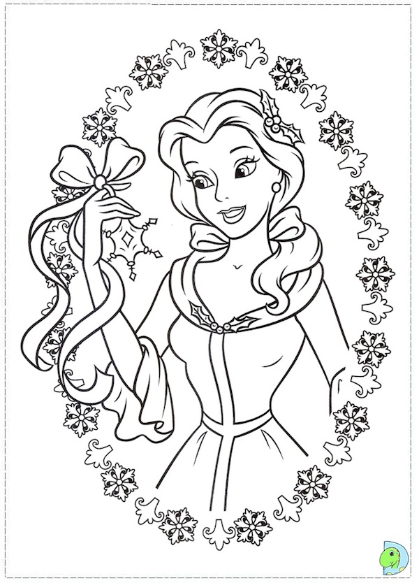 600x834 Disney Christmas Coloring Pages For Kids Printable