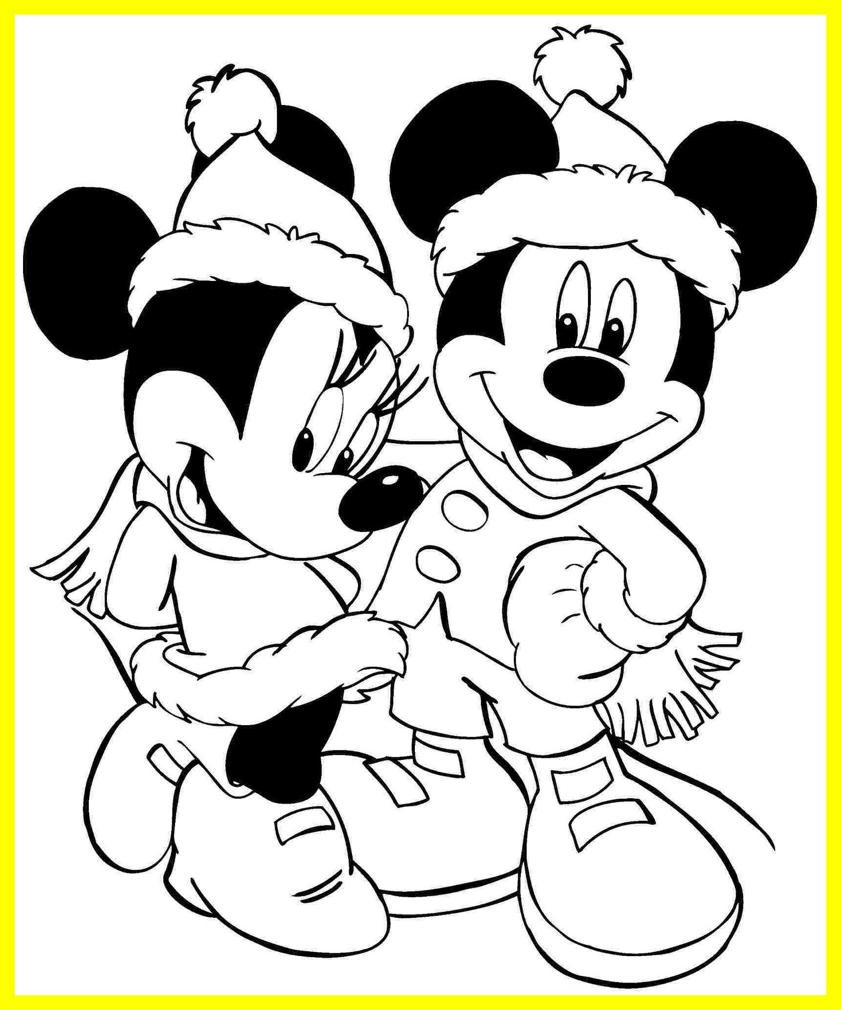 1715x2060 Mickey And Pluto Coloring Pages