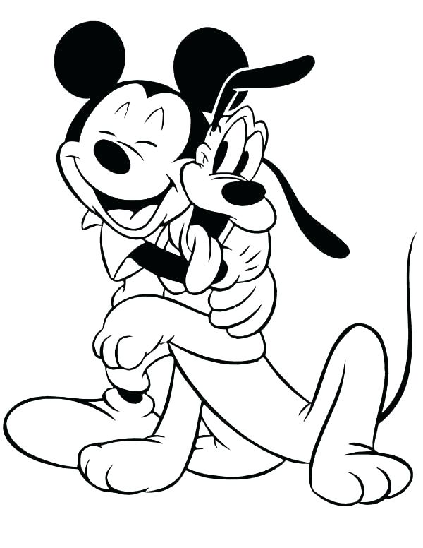600x776 Baby Mickey And Friends Coloring Pages Baby Mickey Mouse Christmas